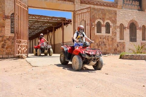 Hurghada Quad Bike Safari Heldagstur til Sahara Park