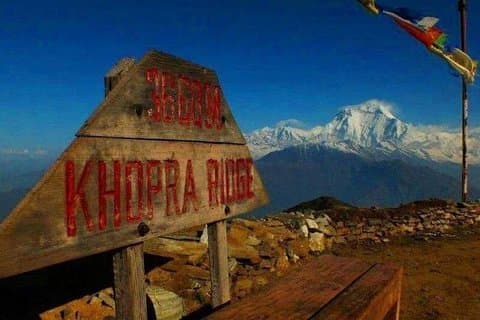7 jours de randonnée à Khopra Danda depuis Pokhara