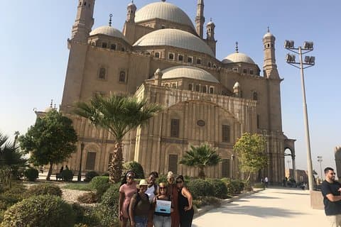 Tur til Giza-pyramiderne og det egyptiske museum og citadellet og Khan elkhalili