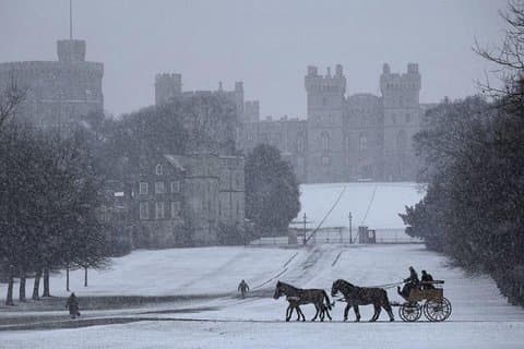 Windsor, Oxford e Círculo de Pedras de Avebury com Almoço de Natal