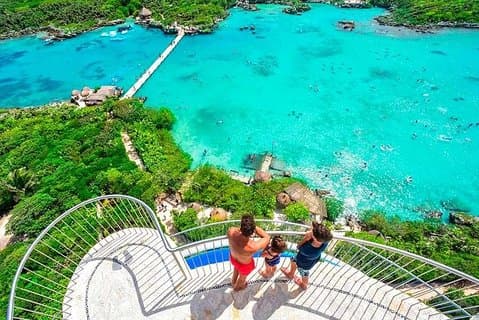 Tulum-ruinene og Xel-Ha-snorkling fra Cancun og Playa del Carmen.