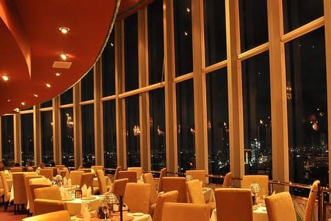 Middag på restaurangen Bellini i Mexico City