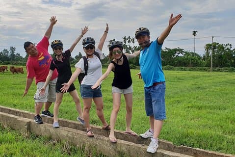 Tour de campagne à vélo à Hoi An