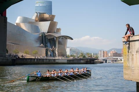 Bilbao, marché Ribera et musée Guggenheim depuis Saint-Sébastien