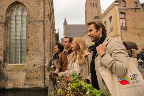 Brugge Dagstur med Audio Guide Mulighed fra Paris