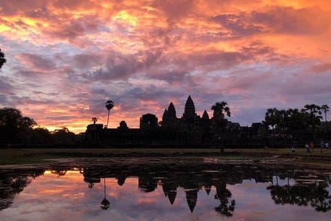 Privat Angkor Wat soluppgång Bayon Ta Prohm privat från Siem Reap