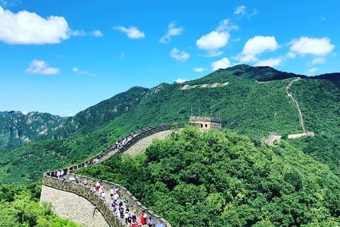 Peking Layover-turné till den förbjudna staden och den stora muren i Kina