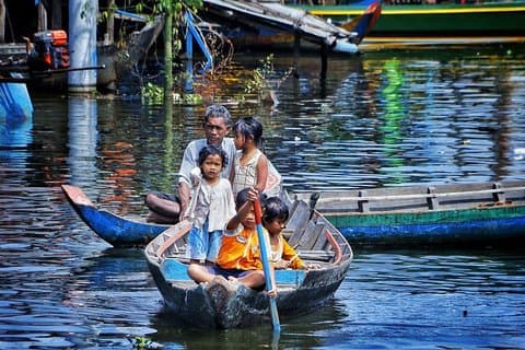 Tonle Sap Lake & Kampong Phluk Village Half-Day Tour