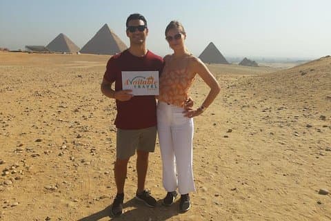 Dagsutflykt till Giza-pyramiderna och det egyptiska museet