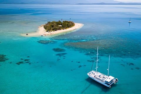 Wavedancer Low Isles Great Barrier Reef Sailing Cruise from Cairns