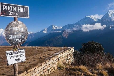 3-daagse Ghorepani Poonhill Trek vanuit Pokhara