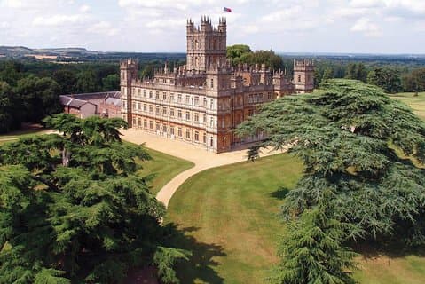 Tour in taxi nero di Downton Abbey da Londra con Highclere Castle