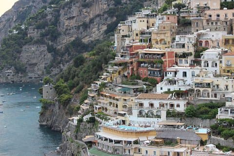 Positano & Amalfi med hydrofolie fra Salerno. Privat guidet tur