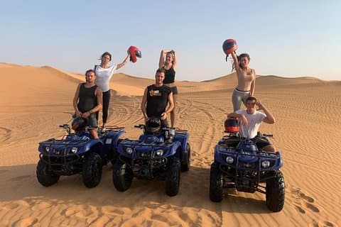 QUAD BIKE self Drive com programa completo de safári no deserto