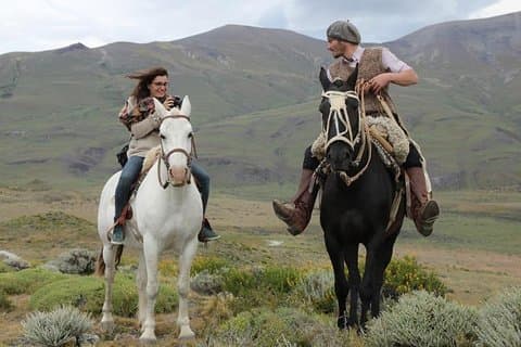 El Calafate Horseback Riding with Lake Argentino Views
