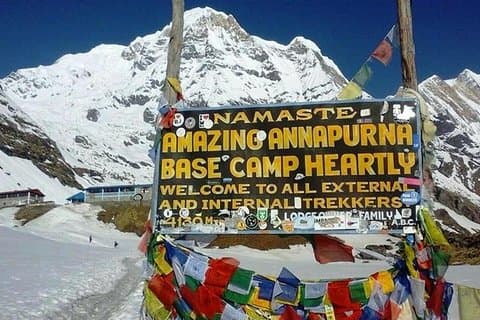 Tre giorni di trekking al campo base dell'Annapurna da Pokhara