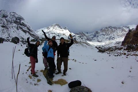 Caminata al campamento base de Annapurna