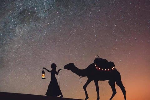 3-dagers ørkenstur fra Marrakech til ørkenen til Merzouga med en kameltrek