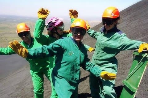 Volcano Boarding