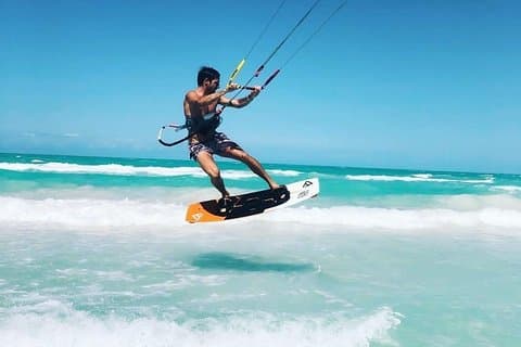 Kitesurfing lektioner i Holbox Island