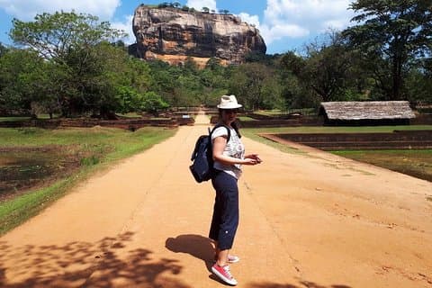 Excursion d'une journée à Sigiriya et Dambulla au départ de Kandy (tout compris)