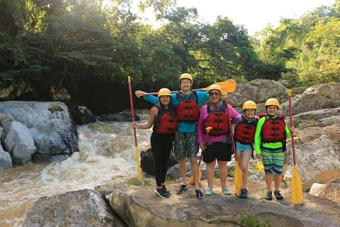 3 Element Tour - ATV 1 time + PARAGLIDING + RAFTING 3 timer fra MEDELLIN