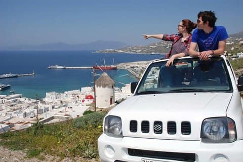 Safari SUV à Mykonos