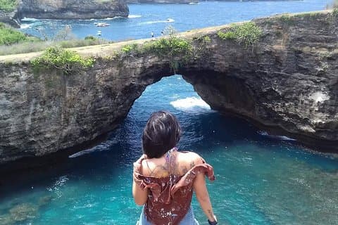 Bali: Best of West Nusa Penida Ganztagestour mit dem Schnellboot