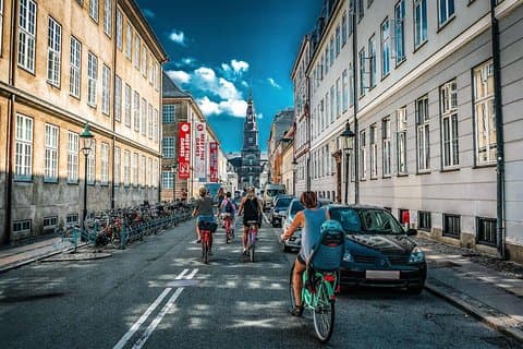 Komplette private Fahrradtour durch Kopenhagen