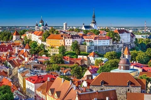 Excursion à pied à pied dans la vieille ville de Tallinn