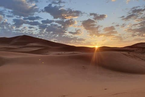 5 dager Marrakech til Fez via AitBen Haddou og Ouzoud vannfall