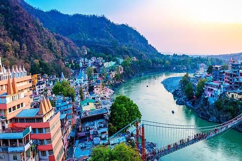 2 días de pensión completa en Rishikesh desde Delhi