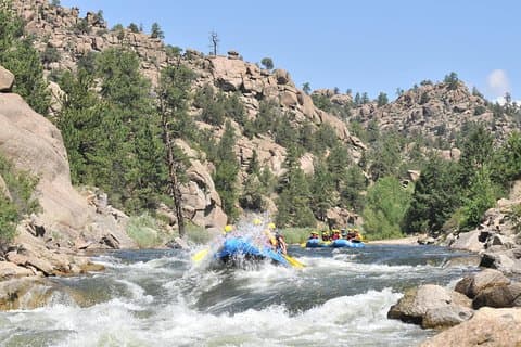 Browns Canyon Rafting Viagem de meio dia