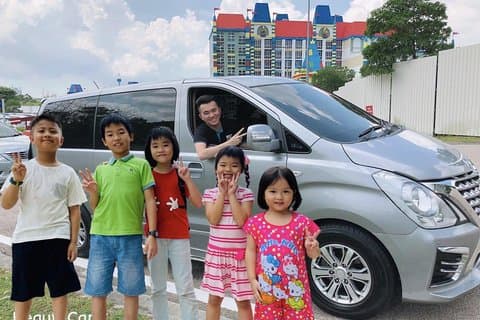 Johor Tour ends in Singapore - Ostrich Farm, Waterfall, Go Kart [Car]