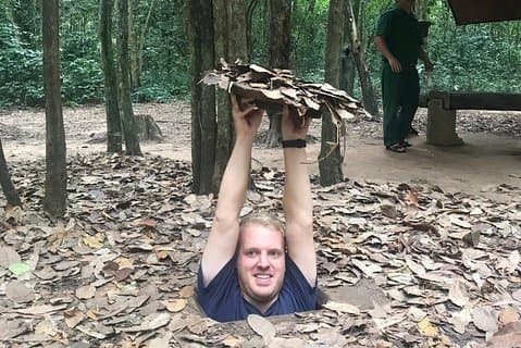 Escursione a terra: dal porto di Phu My ai tunnel di Cu Chi, tour privato