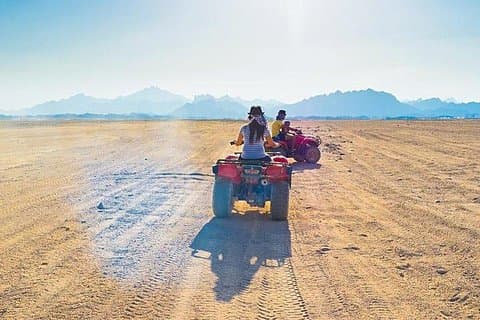 Hurghada Sunset Quad Bike Desert Safari-ervaring