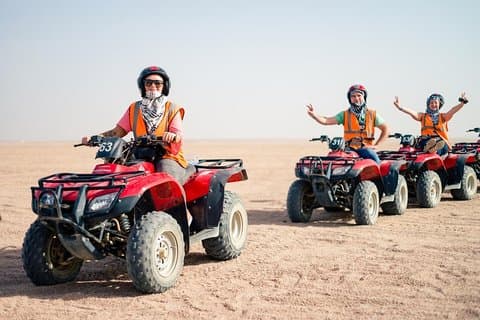 Aventure VIP Promenade en quad 3 heures de safari à Hurghada