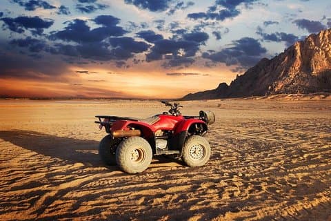 Sunset Safari av Quadbike