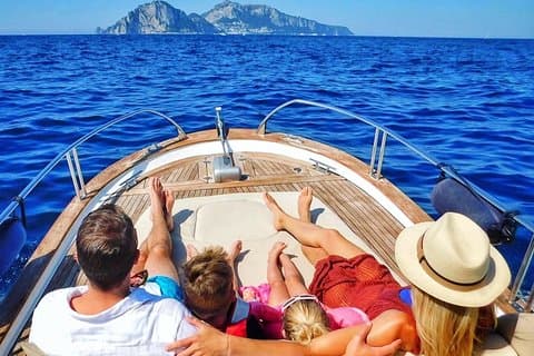 Capri and Positano private boat tour