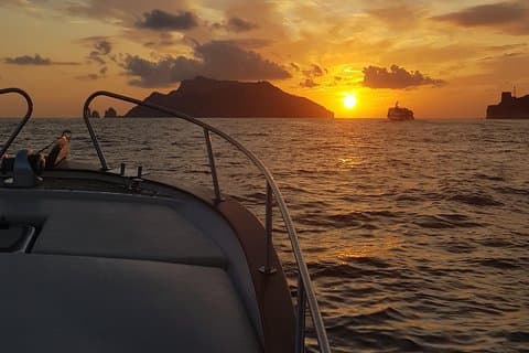 Sunset tour by private boat
