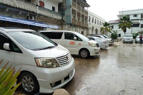 Retour à l'aéroport de Zanzibar