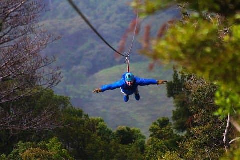 3 Stunden langes und höchstes Erlebnis mit der Extreme Zip Line in Monteverde