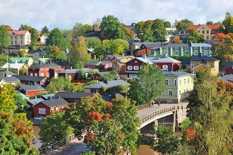 Excursion à terre commune: Helsinki et Porvoo médiéval
