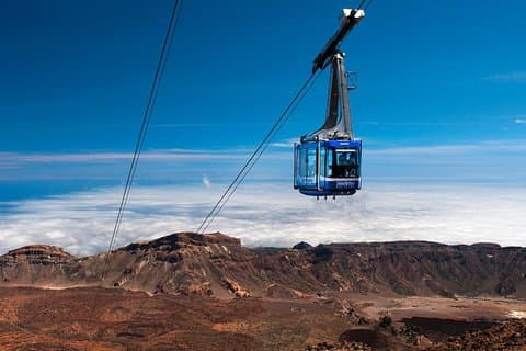 Privat 8-timers utflukt til El Teide + taubane med guide og sjåfør