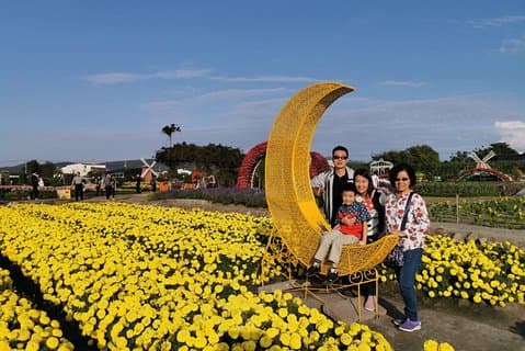 Dagstur fra Taipei til Taichung: Zhongshe blomstermarked