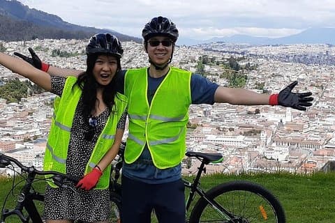 Fahrradtour durch die Stadt Quito
