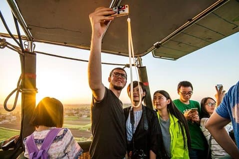 Hot Air Balloon Sunrise Tour i Luxor