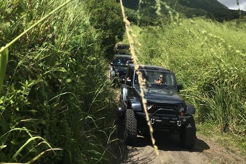 Jeep Wrangler tout-terrain 4x4 autonome et Beach Chill