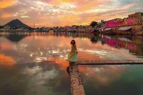 Samme dag Pushkar og Ajmer-tur fra Jaipur