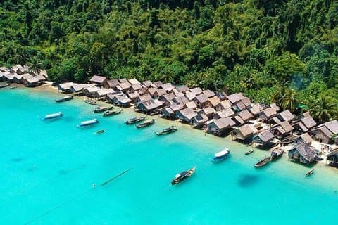Surinaamse eilanden snorkelen dagtocht door liefde Andaman vanuit Phuket